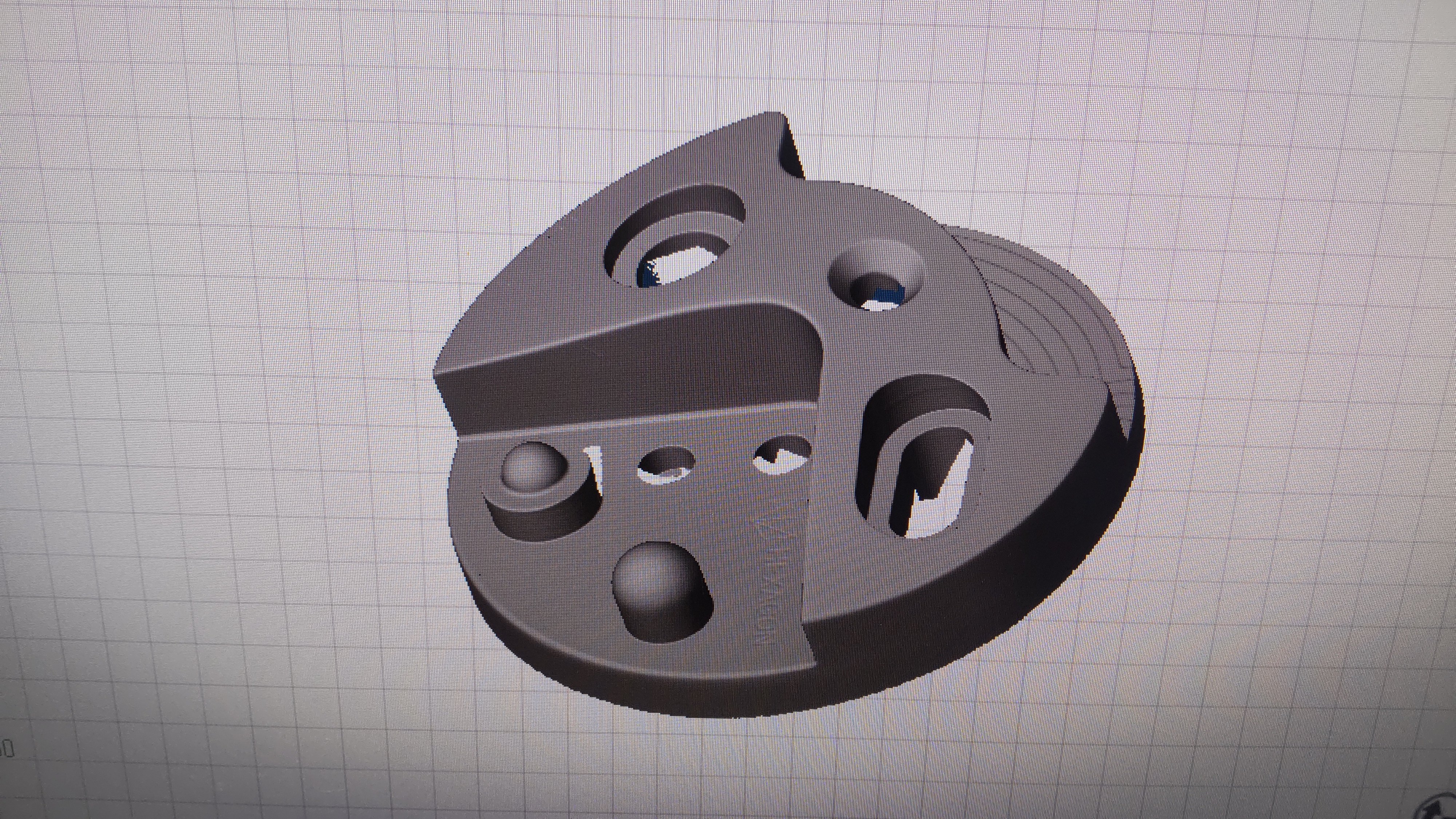 部品をスキャンした画像データ